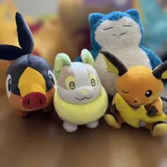 ポケモン 大きめぬいぐるみ4体セット