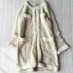 ☆極美品☆トゥモローランド 異素材ボーダー アウター | Mercari
