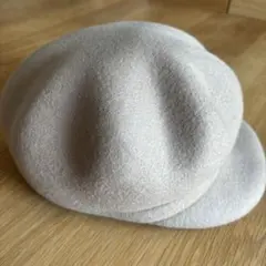 ライトグレー キャスケット ウール