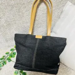 【EDWIN】 美品✨デニム ミニトート バッグ シンプル カバン 鞄