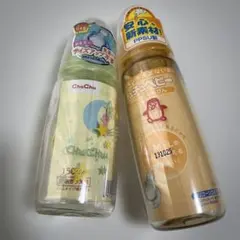 ChuChu 哺乳瓶　瓶＆プラスチックセット
