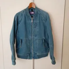 【M】ノースフェイス　パープルレーベル　デニムジャケット　ジップアップのサムネイル
