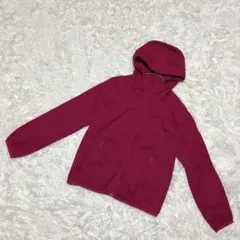 UNIQLO ユニクロ　Sサイズ　フード付きピンクウィンドブレーカー　スポーツ