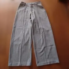 UNIQLO ブラッシュドジャージーワイドパンツ