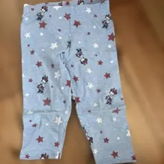 ミニーマウス 星柄 レギンス 100