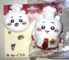 【おかおバッジ&マスコット】ちいかわレストラン限定　ちいかわセット