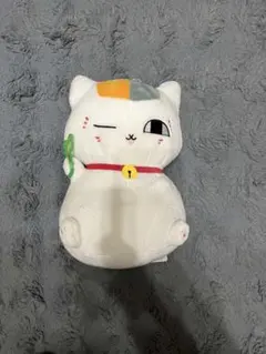 夏目友人帳　でっかいぬいぐるみ　ニャンコ先生と福よせクローバー