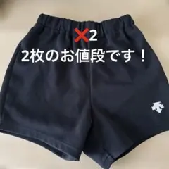 中古デサント バレーボール パンツ Mサイズ　2つのサムネイル
