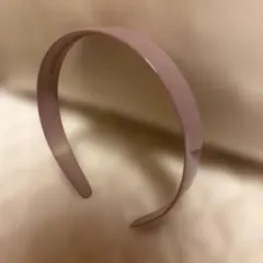 カチューシャ ピンク プラスチック