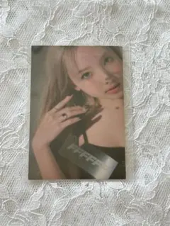 TWICE　ナヨン　メッセージカード