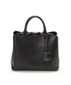 TREASURE TOPKAPI レザー ミニバッグ ハンドバッグ ブラック