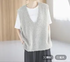 GLOBAL WORK/フェザータッチベスト/Tシャツ