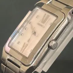 【稼動品】SEIKO ルキア 1N01-0CC0 ピンクシェル スクエアのサムネイル