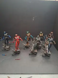 仮面ライダー フィギュア 7体セット