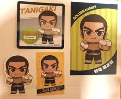 ゴールデンカムイ バルチカ03 谷垣 ブロマイド ステッカー 特典 コースター他