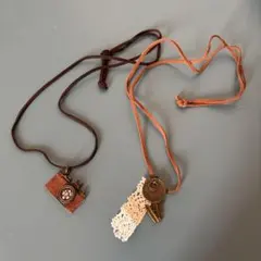 カメラ型&カギ型　ペンダント