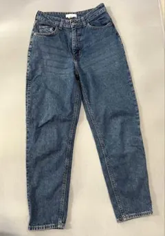 H&M エイチアンドエム ハイウエスト テーパード デニム ジーンズ EUR38のサムネイル