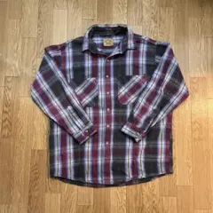 90s ヘビーネルシャツ　StjohnsBay セントジョンズベイ