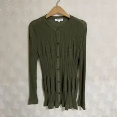 ピエールカルダン　pierre cardin カーディガン　トップス　　レースのサムネイル