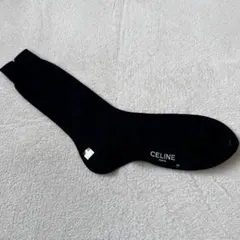 CELINE セリーヌ 》 ブラック ブランドソックス 未使用 25 - メルカリ