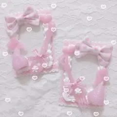 ♡ホイップデコ硬質トレカケースペア2点セット♡