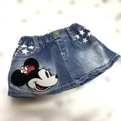 BABYDOLL ミニーマウス デニムスカート 80