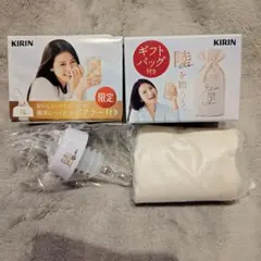 【未使用】KIRIN ウイスキー 陸 限定ポアラー ＆ ギフトバッグ【匿名配送】のサムネイル