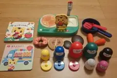 こどもちゃれんじぷち　リズムドラム&キッチンセット、いろりん全7種付き