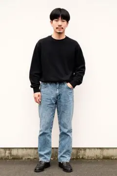 90s　00s　リーバイス　y2k　ケミカルウォッシュ　日本製　デニムパンツ