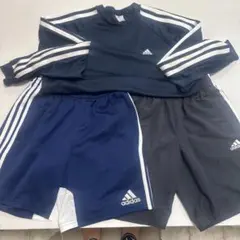 adidas ジャージセット ネイビー 、グレー 、ブルー