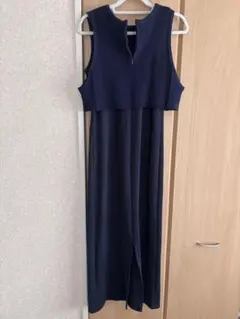 mystic ノースリーブ ジップベストワンピースset