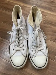 CONVERSE ALL STAR ホワイト レザー　ハイカット