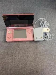 ニンテンドー3DS ミスティピンク 充電器付き