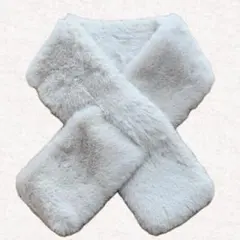 【匿名配送】 INGNI エコファーストール　マフラー　ベージュ