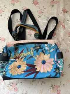 【新品未使用/希少】Desigual 3wayバッグ リュック スパンコール