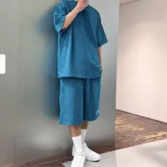 Whimsy ウィムジー セットアップ パイル y2k 韓国 Tシャツ パンツのサムネイル