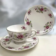 タスカン トリオ ビンテージ カップ&ソーサー プレート