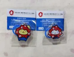 サンリオ ミャクミャクなりきり アクリルチャーム プリン シナモン