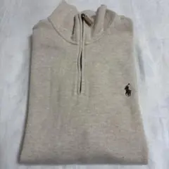 ラルフローレン　ハーフジップニット　M〜Ｌ　メンズ　美品