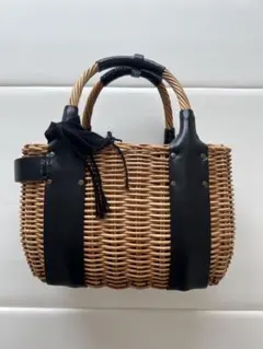 エバゴス eb.a.gos パールバケツ ギンガムチェック 美品 - メルカリ