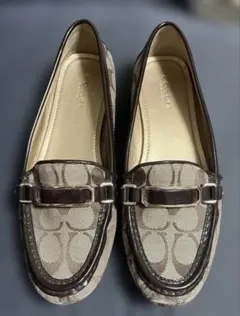 コーチ　COACH シグネチャー柄 ローファーのサムネイル