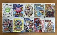 Wii ゲームソフト 10個 まとめ売り