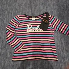 Barbie 正規品　ストライプ　長袖カットソー　値下げ中