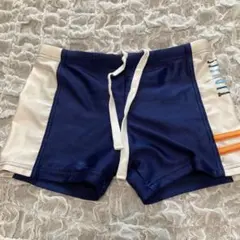 ◆ティップネス◆男の子用水着 ネイビー/ホワイト ショートパンツ