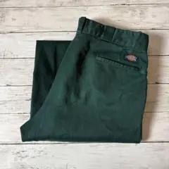 Dickies ディッキーズ 874 ワークパンツ ダークグリーン 90s