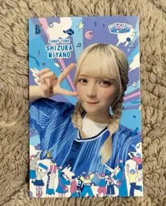 CANDY TUNE きゃんちゅー 横浜DeNAベイスターズ トレカ 宮野静
