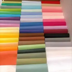 ①はぎれ 無地 10×10 50枚まとめ売り