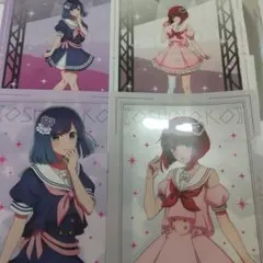 推しの子　タイトーくじ　描き下ろしクリアファイルセット　黒川あかね　有馬かな