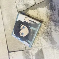 レア　‼️ 鬼滅の刃　繋がる　スクエア　缶バッジ　時透無一郎　無一郎　柱