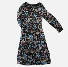 EVRIS ワンピース シャツ 花柄 レディース ファッション オシャレ 夏服